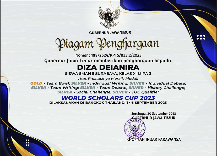 World Scholars Cup 2023 Bangkok Thailand