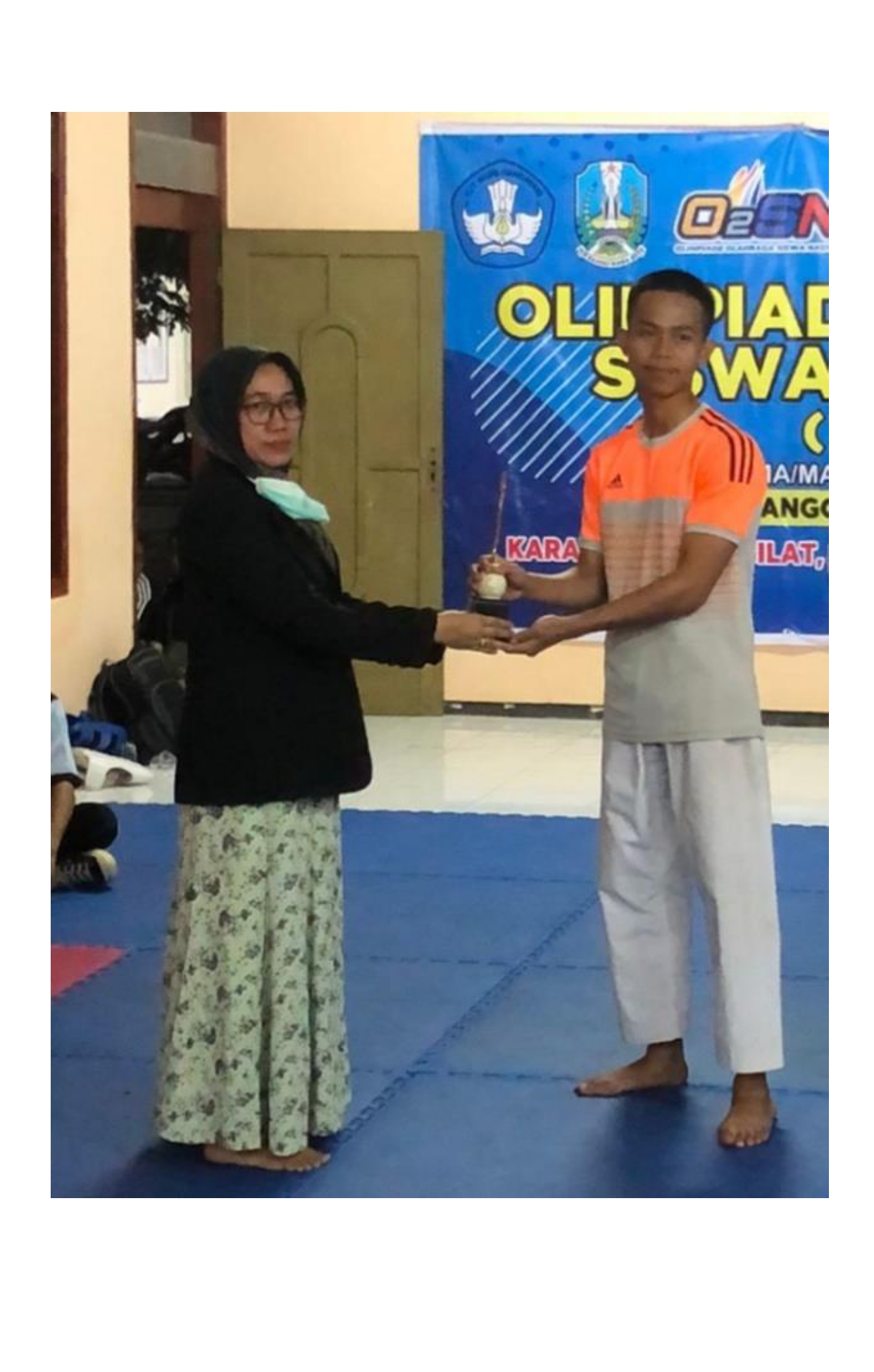 Juara 3 O2SN Cabor Karate Kumite -63kg se Kabupaten Bondowoso, 1-3 Juni 2023