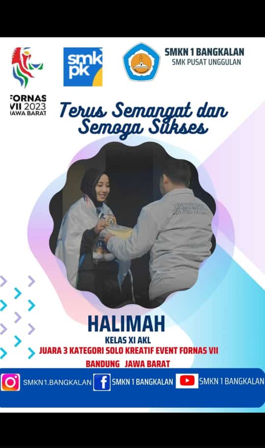 Juara 3 Kategori Solo Kreatif Event POPNAS VII JAWA BARAT