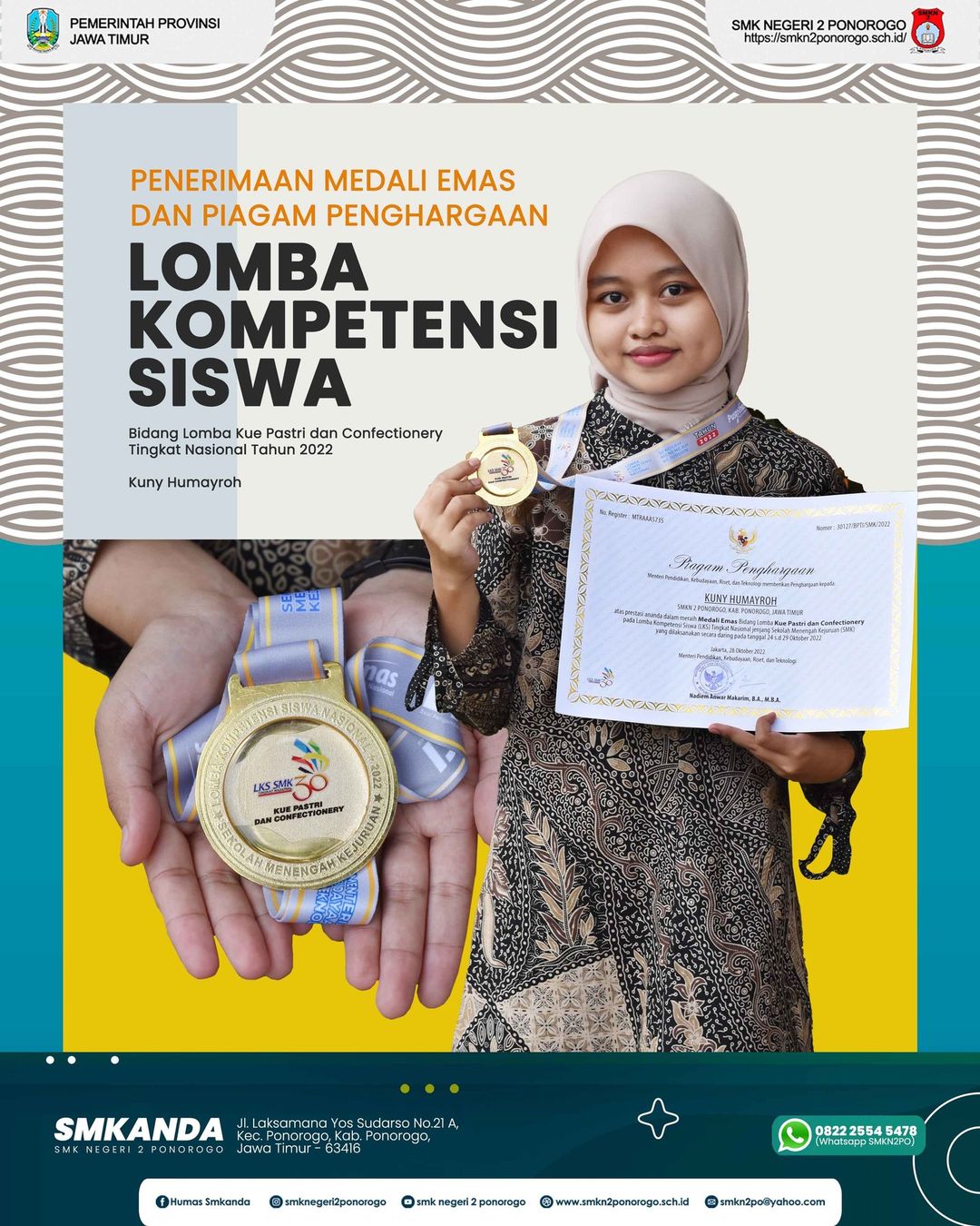 LOMBA KOMPETENSI SISWA BIDANG LOMBA PATISSERIE AND CONFECTIONERY