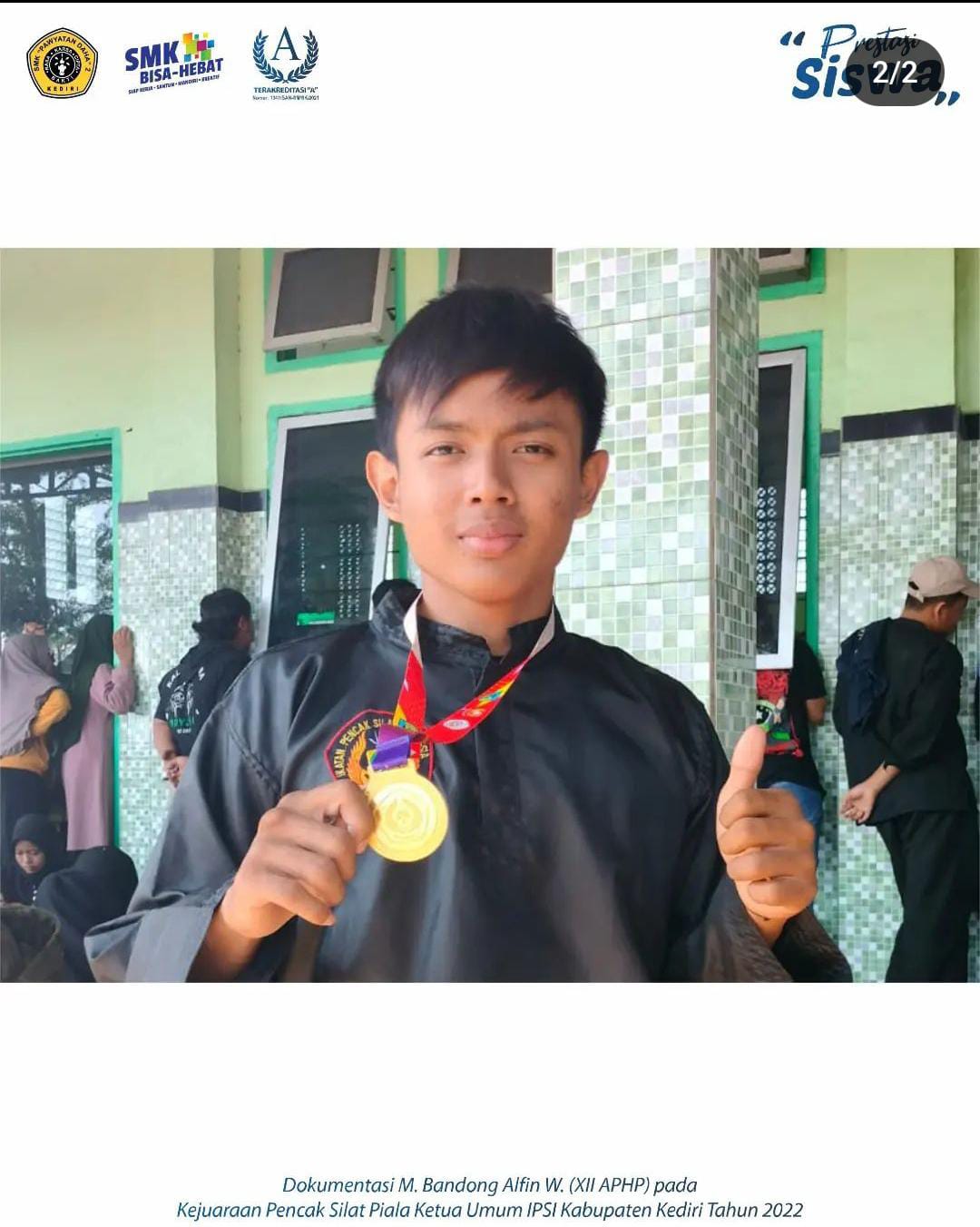 Kejuaraan Pencak Silat Piala Ketua Umum IPSI Kab Kediri Tahun 2022