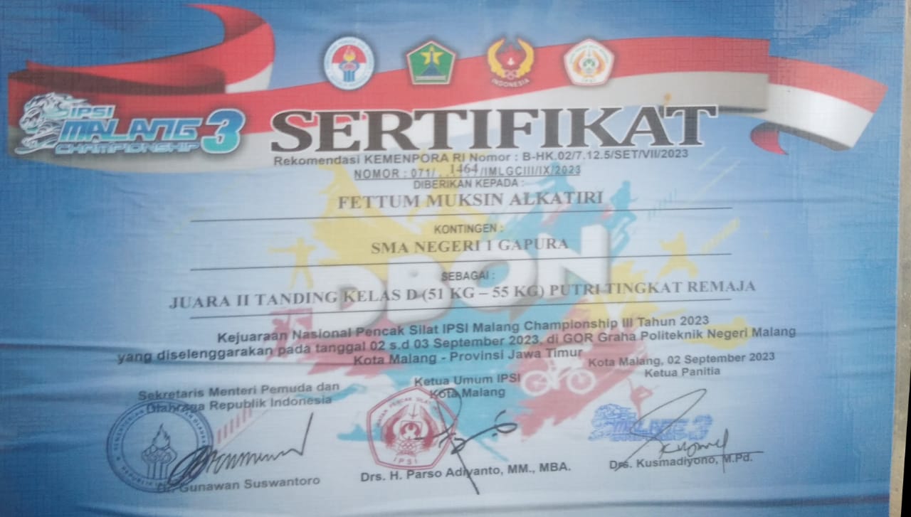 Kejuaraan Nasional Pencak Silat IPSI Malang Championship lll Tahun 2023