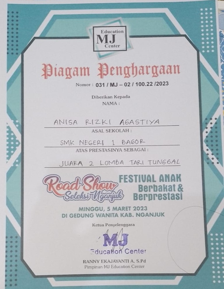 Lomba Tari Tunggal