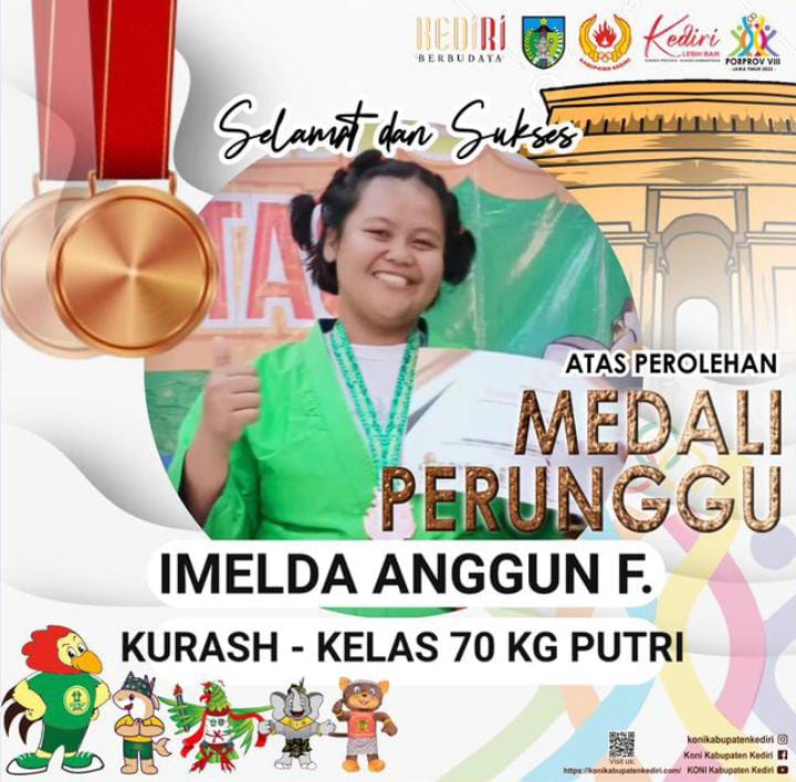 Lomba KURASH â€“ KELAS 70 KG PUTRI tingkat Provinsi Jawa Timur