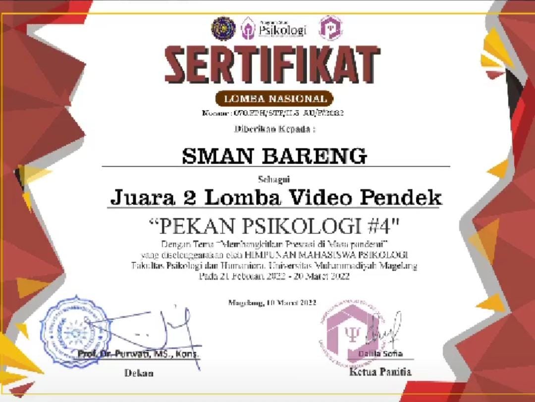 Pekan Psikologi#4 Lomba Film Pendek