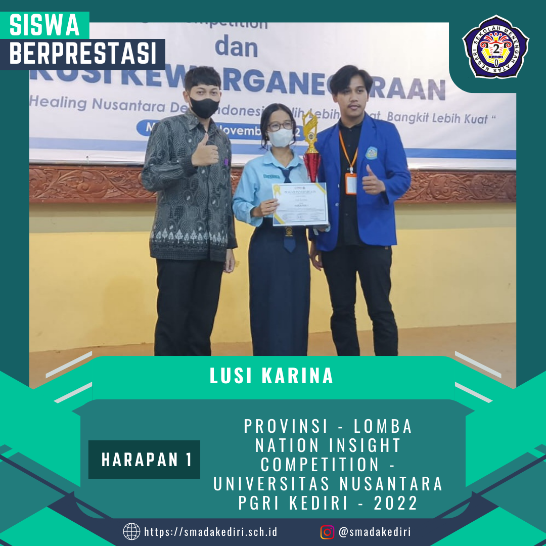 PROVINSI - LOMBA NATION INSIGHT COMPETITION -  UNIVERSITAS NUSANTARA PGRI KEDIRI - 2022