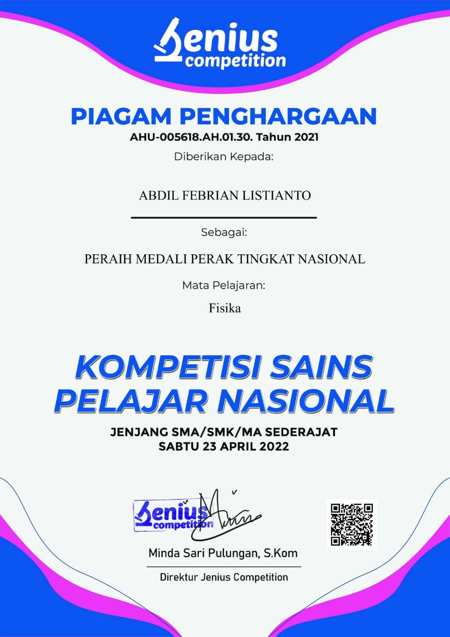 Kompetisi sains pelajar nasional