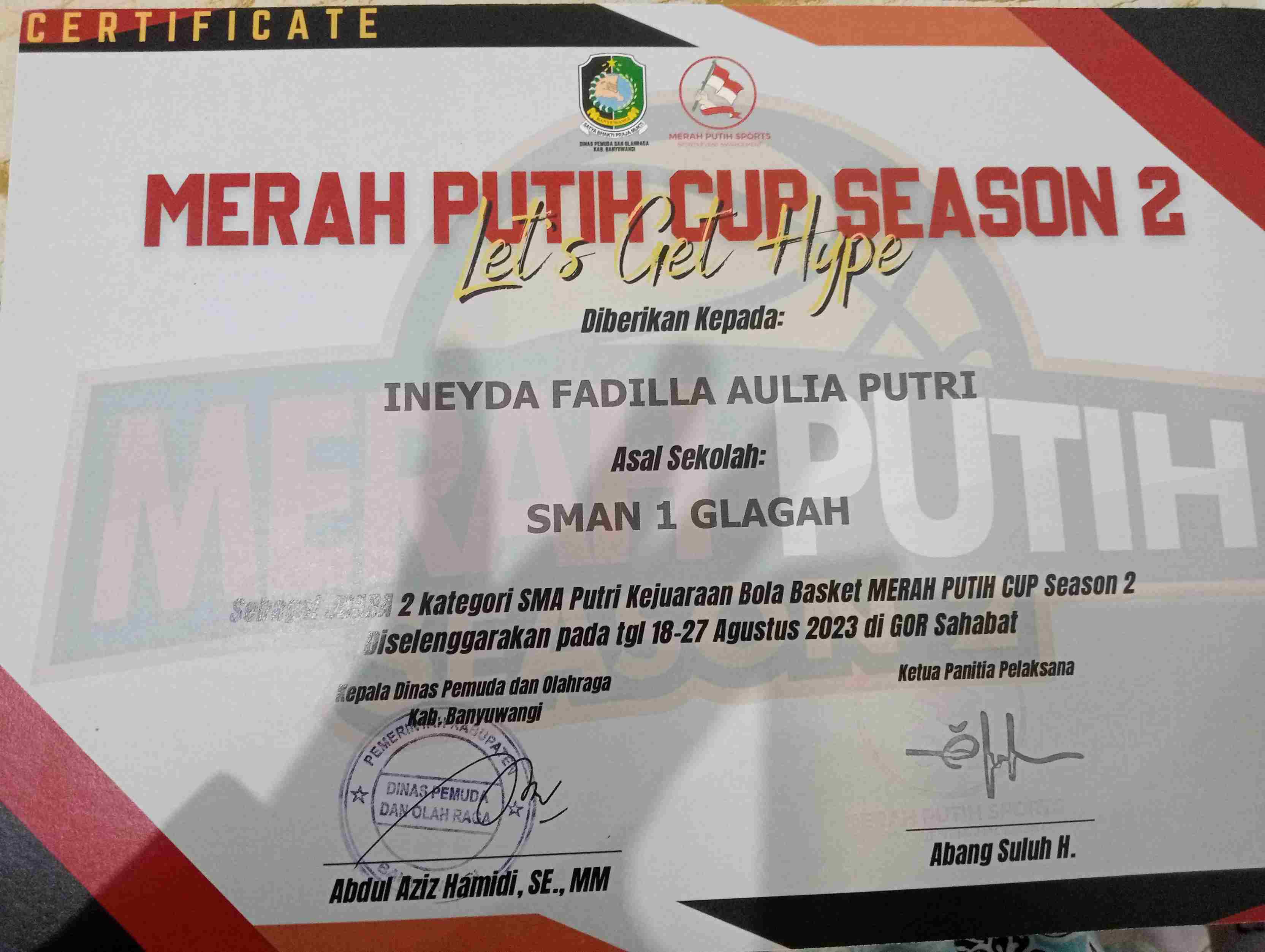 Kejuaraan Bola Basket Merah Putih Cup Season 2