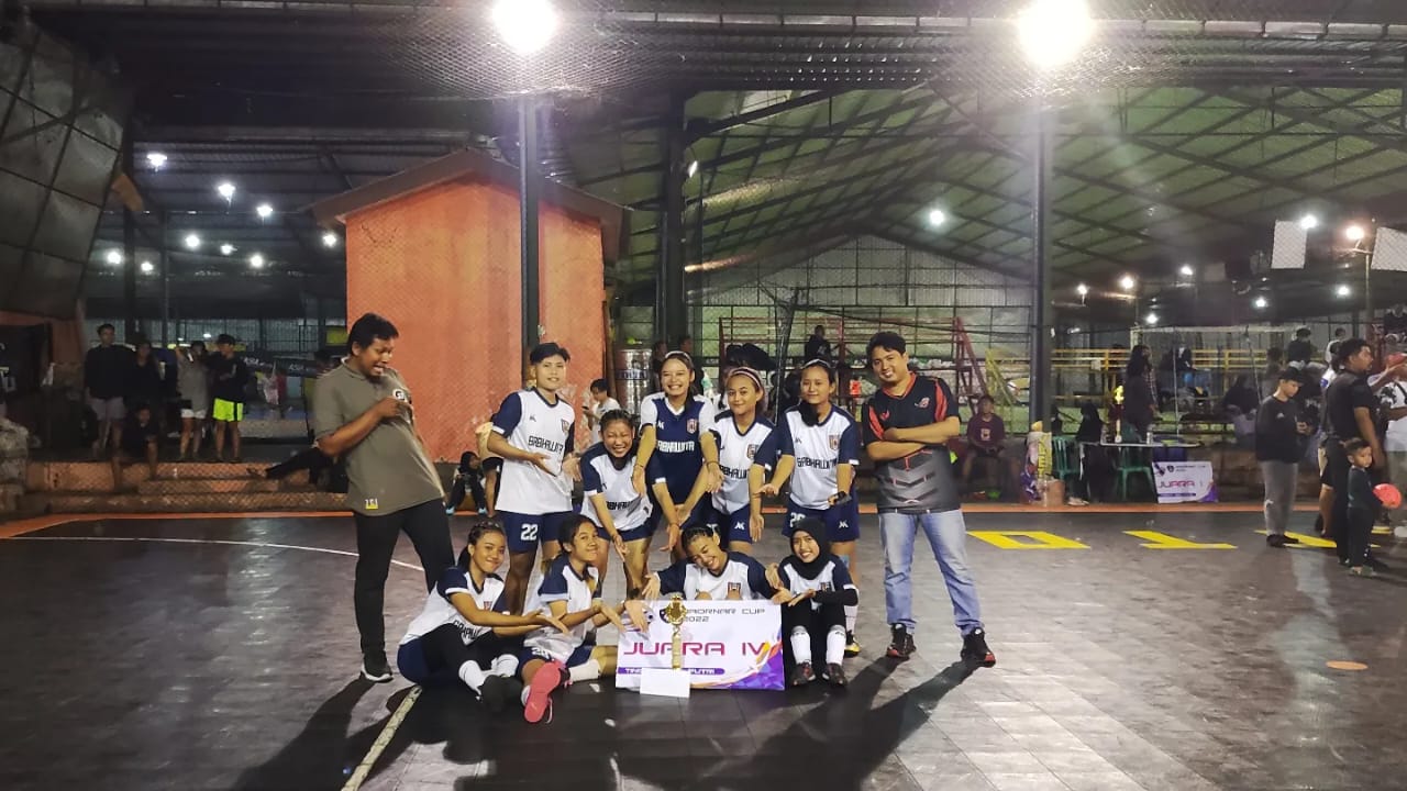 Juara IV Futsal Putri Turnamen Haornas Cup Tingkat Kabupaten