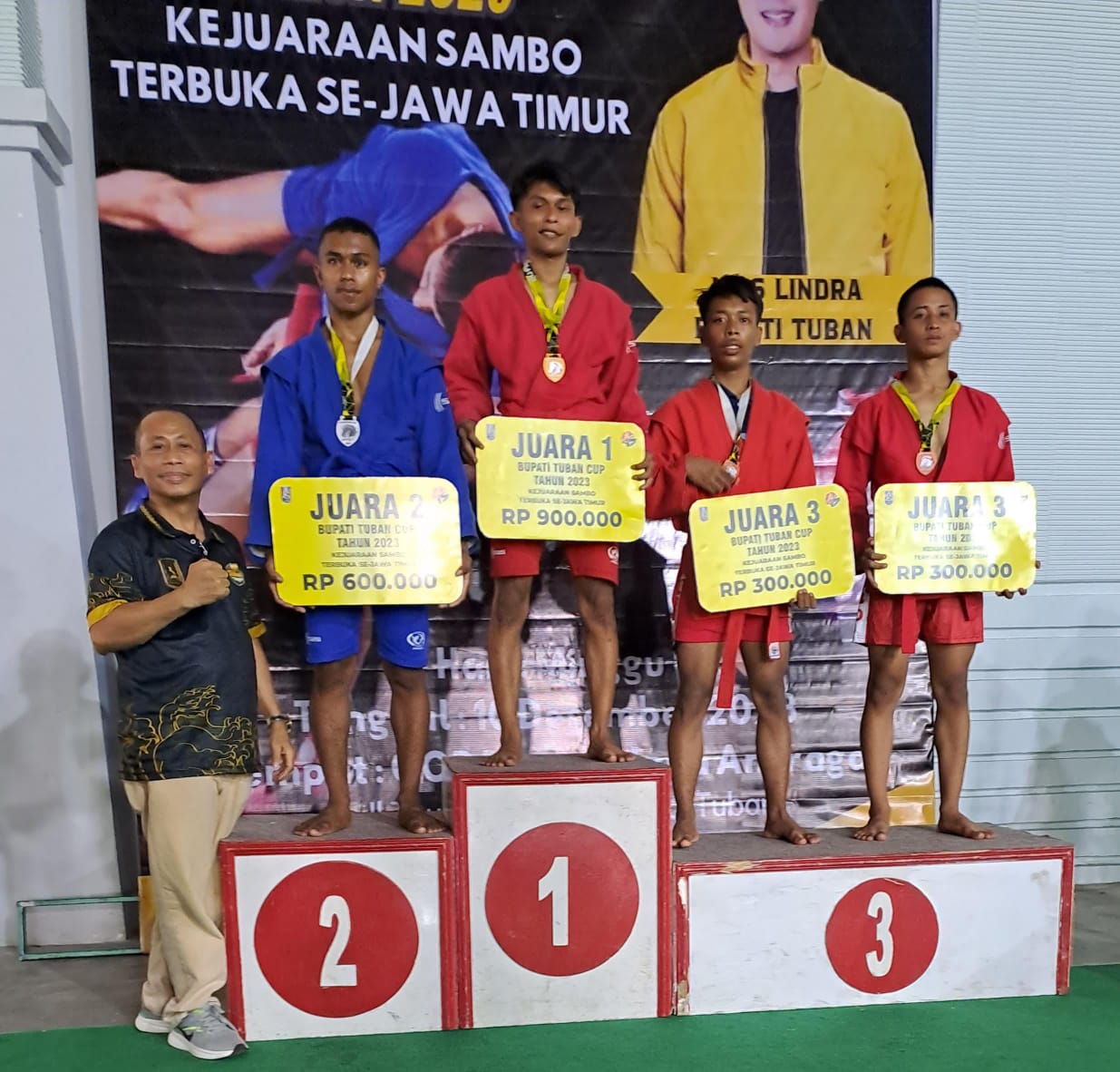  Juara 3 Cabang Sambo Bupati Cup 2023