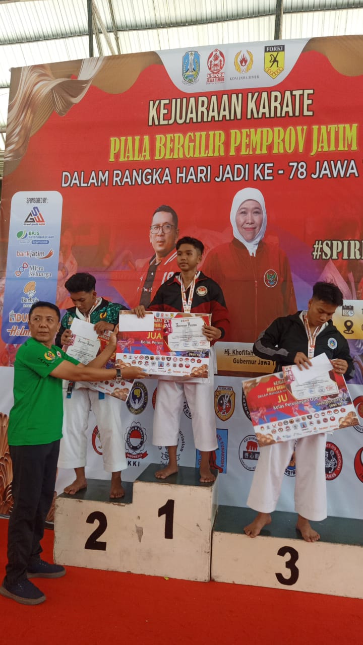 Kejuaraan Karate Piala Bergilir Pemprov Jatim - Kata Perorangan Junior Putra