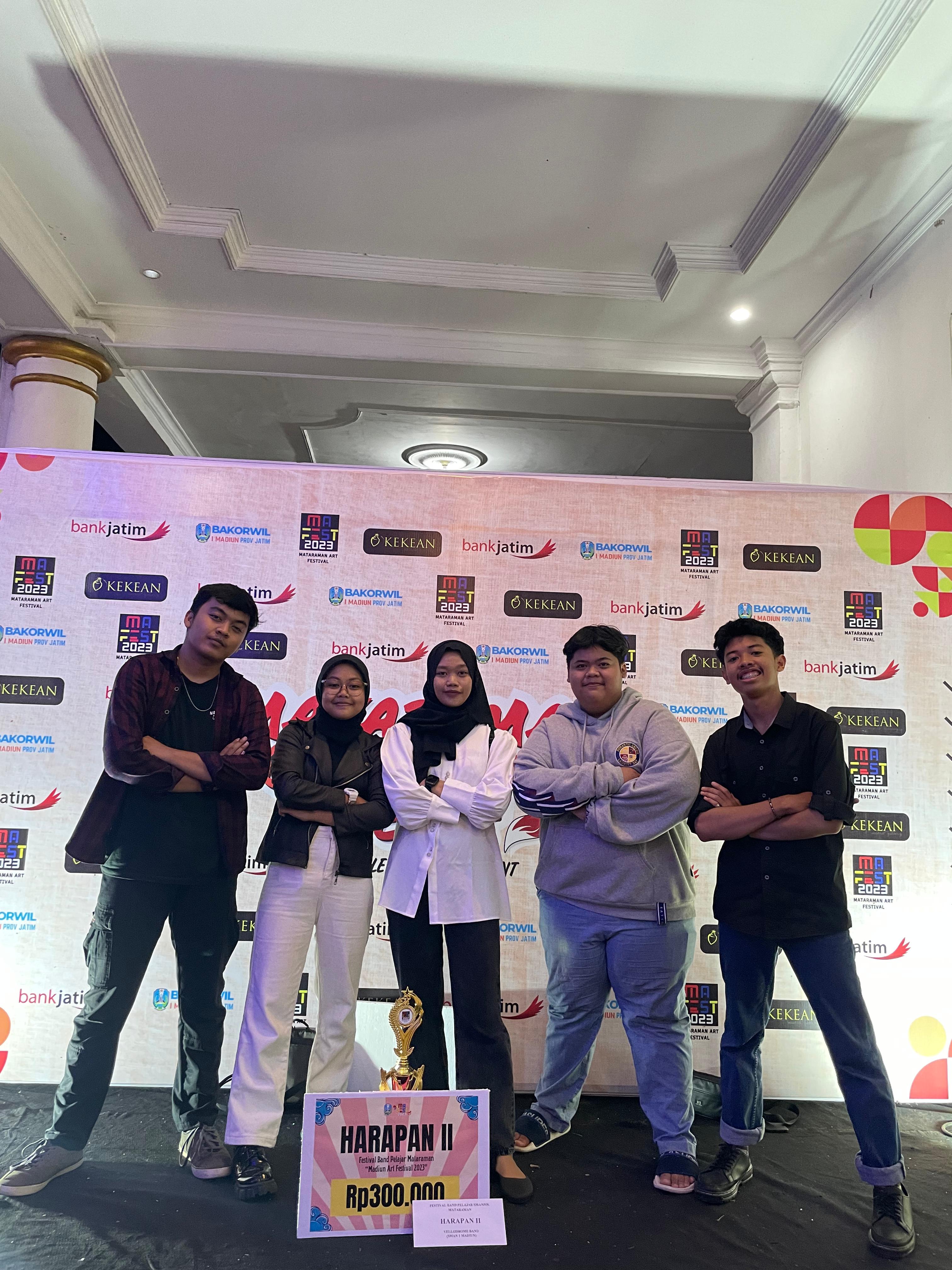 Juara Harapan 2 Festival Band Pelajar Mataraman 