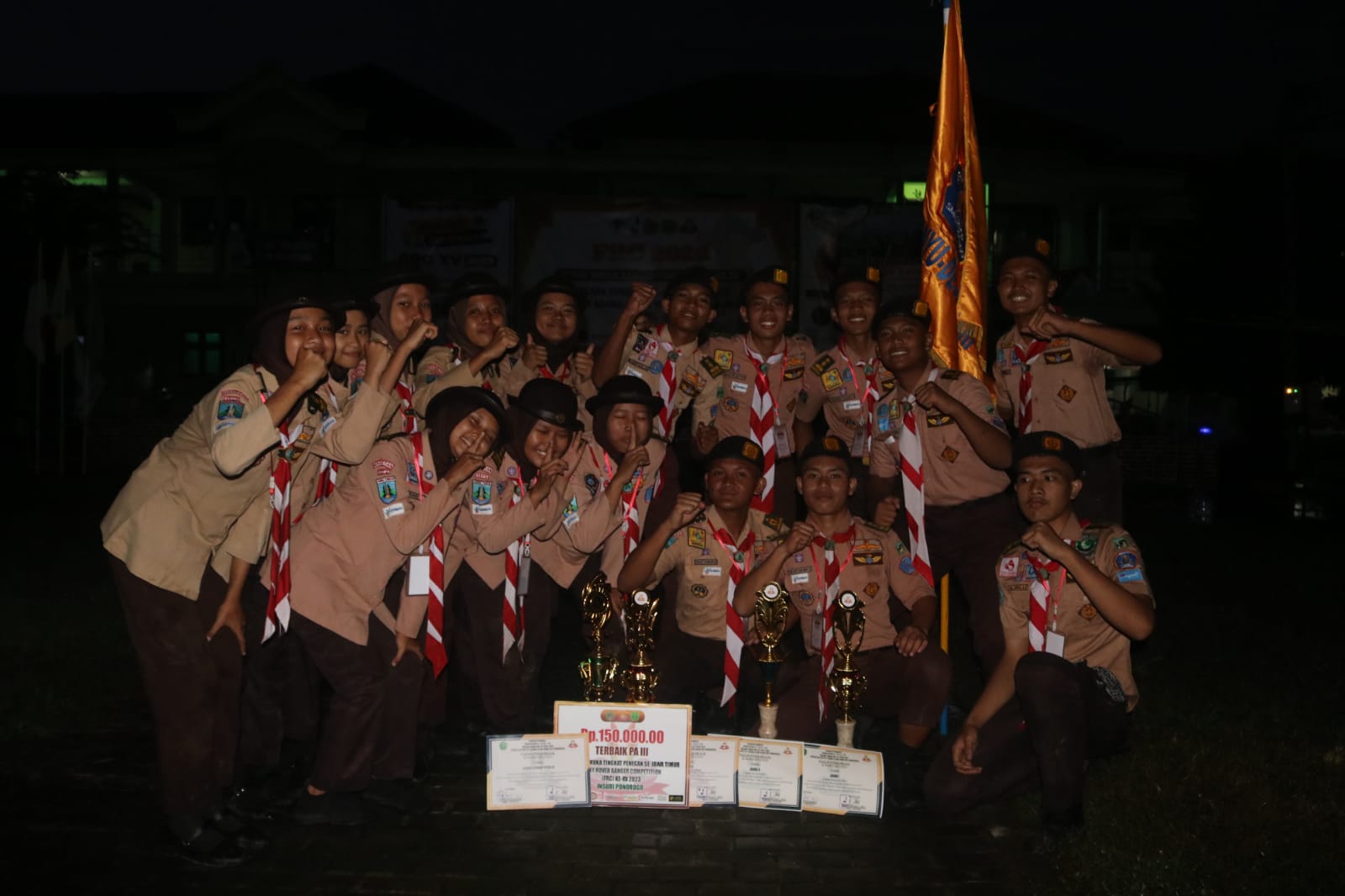 Lomba Pionering Putri - Funky Rover Ranger Competition XV