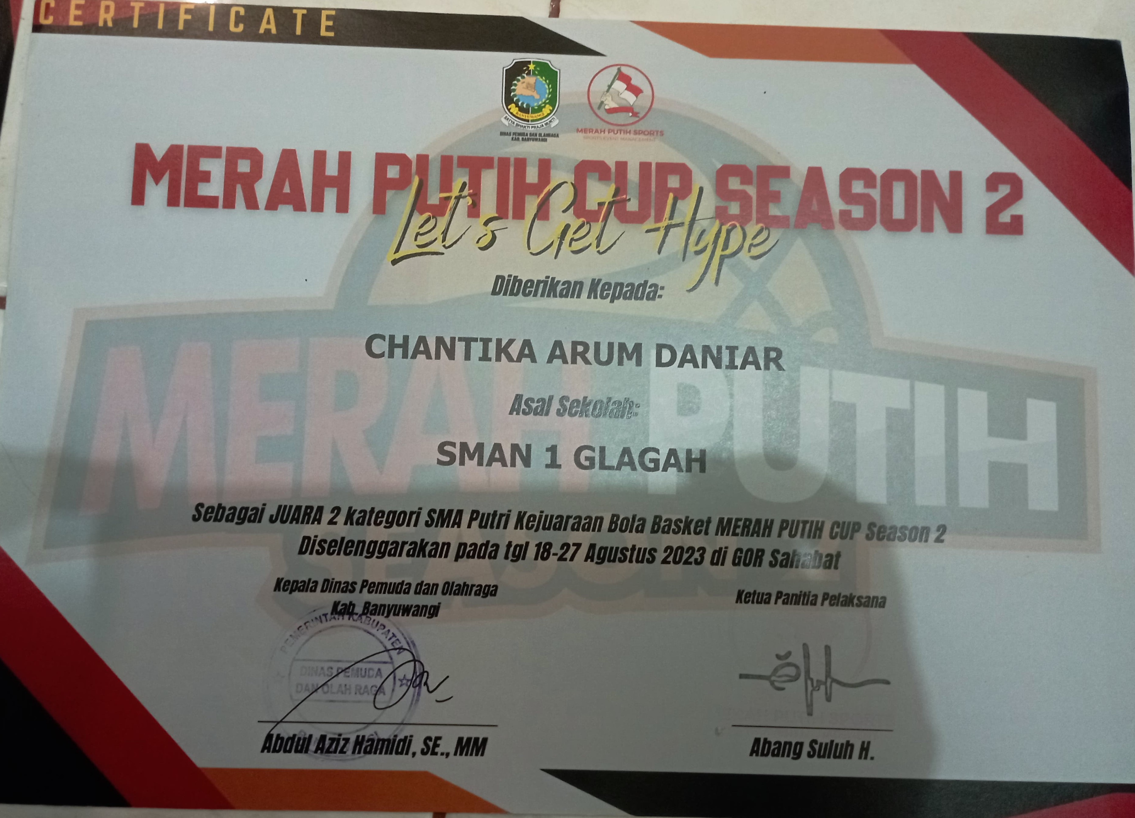 Kejuaraan Bola Basket Merah Putih Cup Season 2