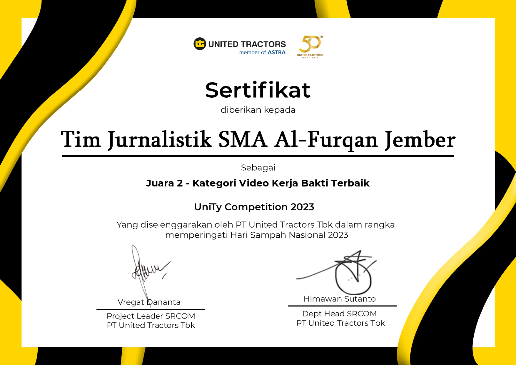 Lomba Video Content Creative \