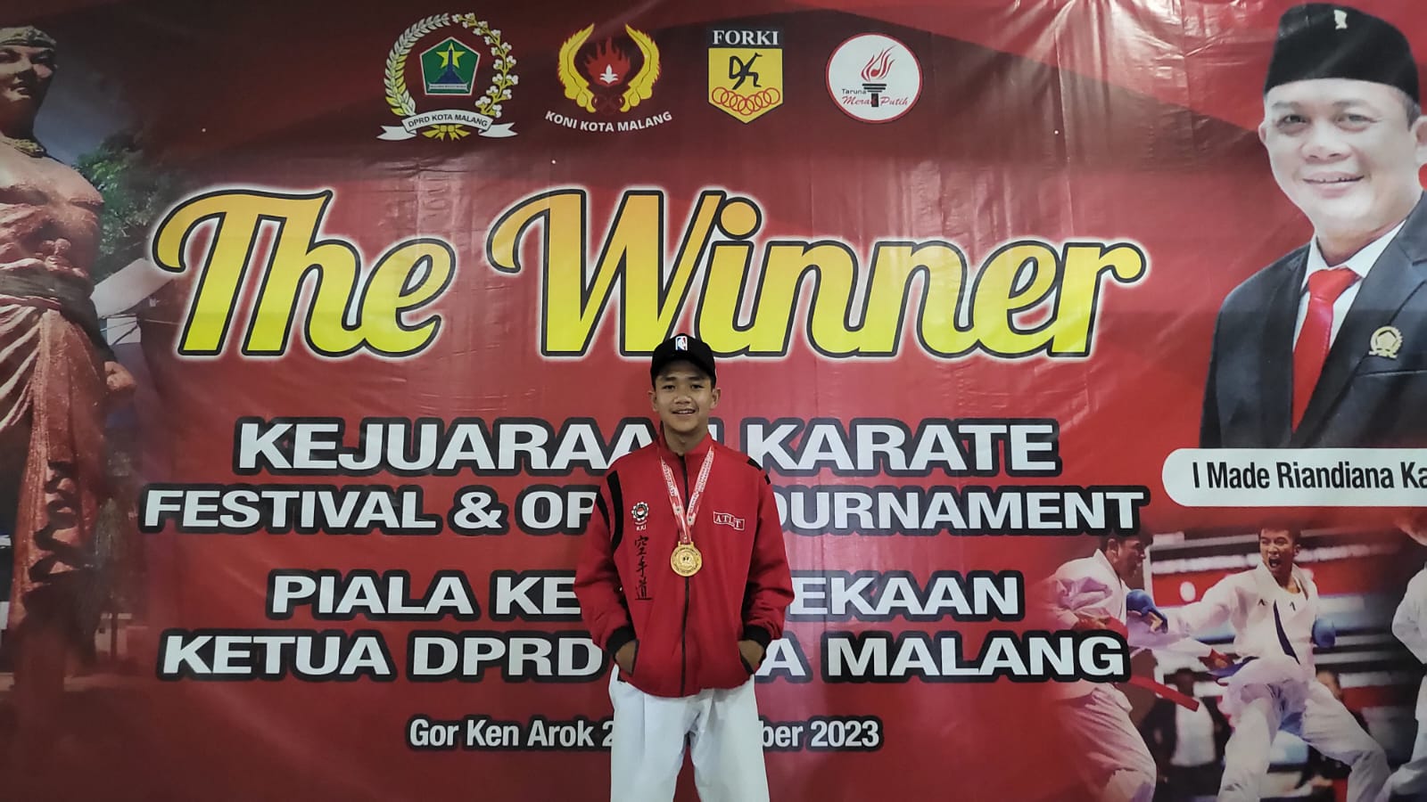 Kejuaraan Karate Festival & Open Tournament \'GANESHA\' Piala njuruhan MalangDPRD Kota Malang\'