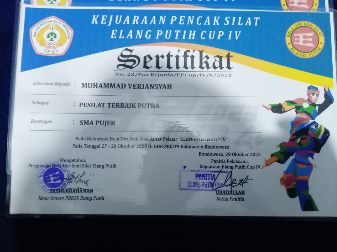 PENCAK SILAT TERBAIK PUTRA REMAJA PENCAK SILAT 2023