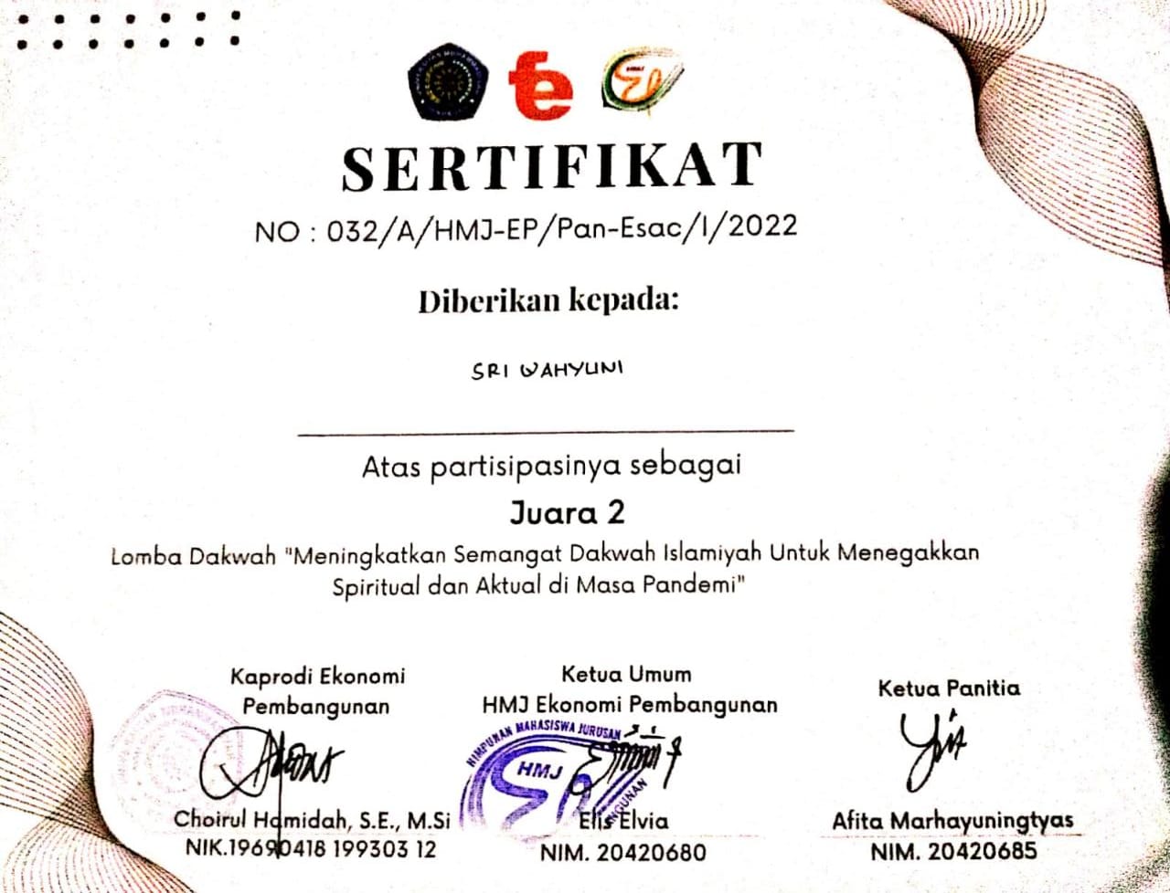 Lomba Dakwah Tingkat SMA/SMK/MA se-Karesidenan Madiun