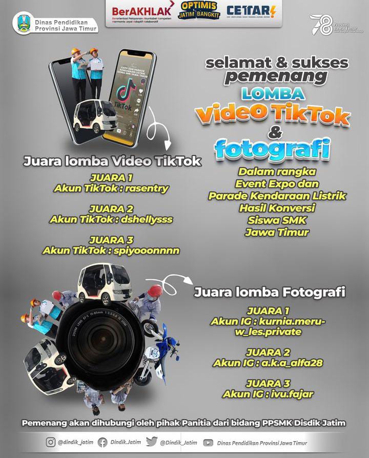 Bidang Lomba Video Tiktok 