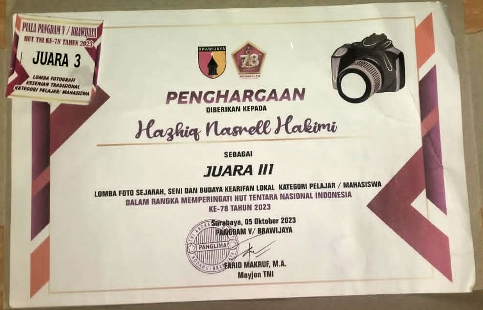 LOMBA FOTO SEJARAH, SENI DAN BUDAYA KEARIFAN LOKAL