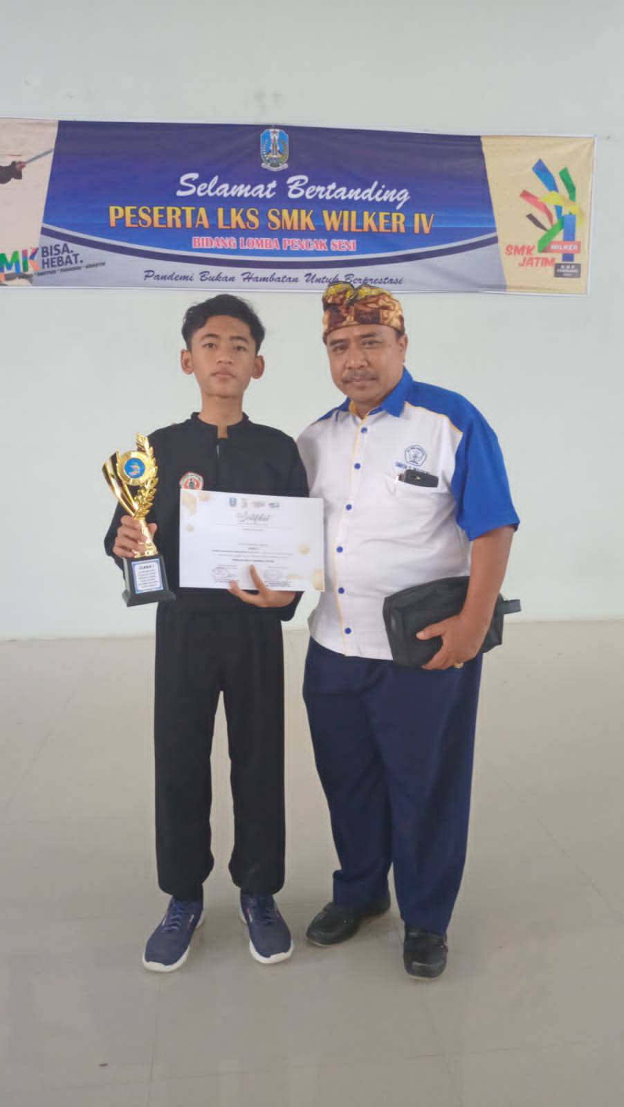 LOMBA LKS SMK WLKER IV JAWA TIMUR BID. LOMBA PENCAK SILAT 