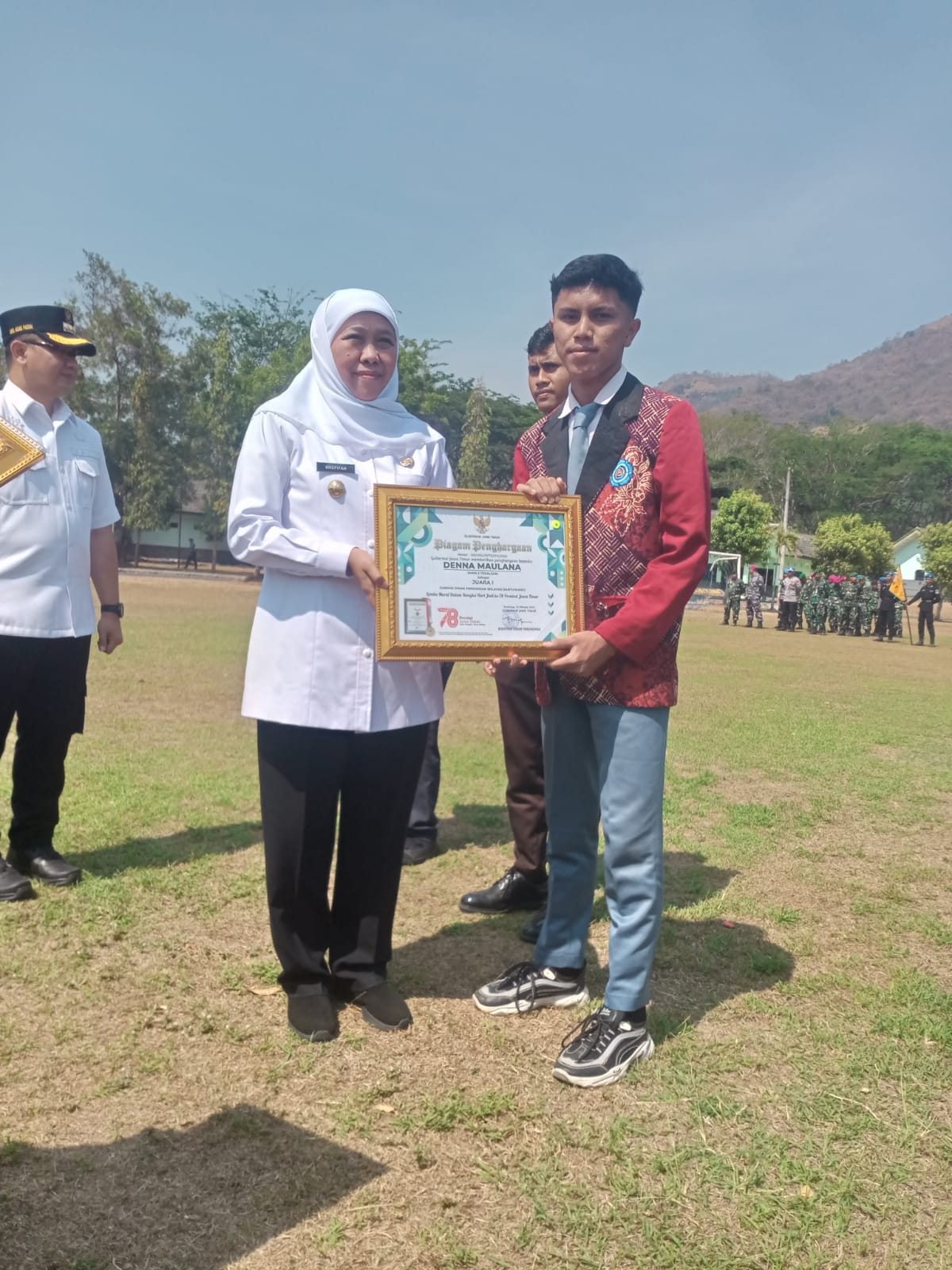 Lomba mural Provinsi Jawa Timur Dalam Rangka Hari Jadi Jatim Ke-78