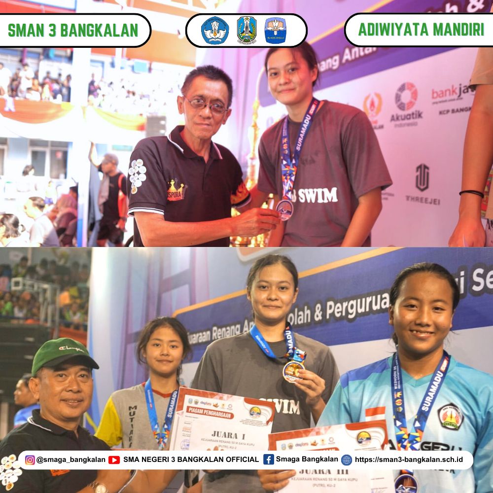 Lomba Renang gaya bebas 50m pada Suramadu cup 2023