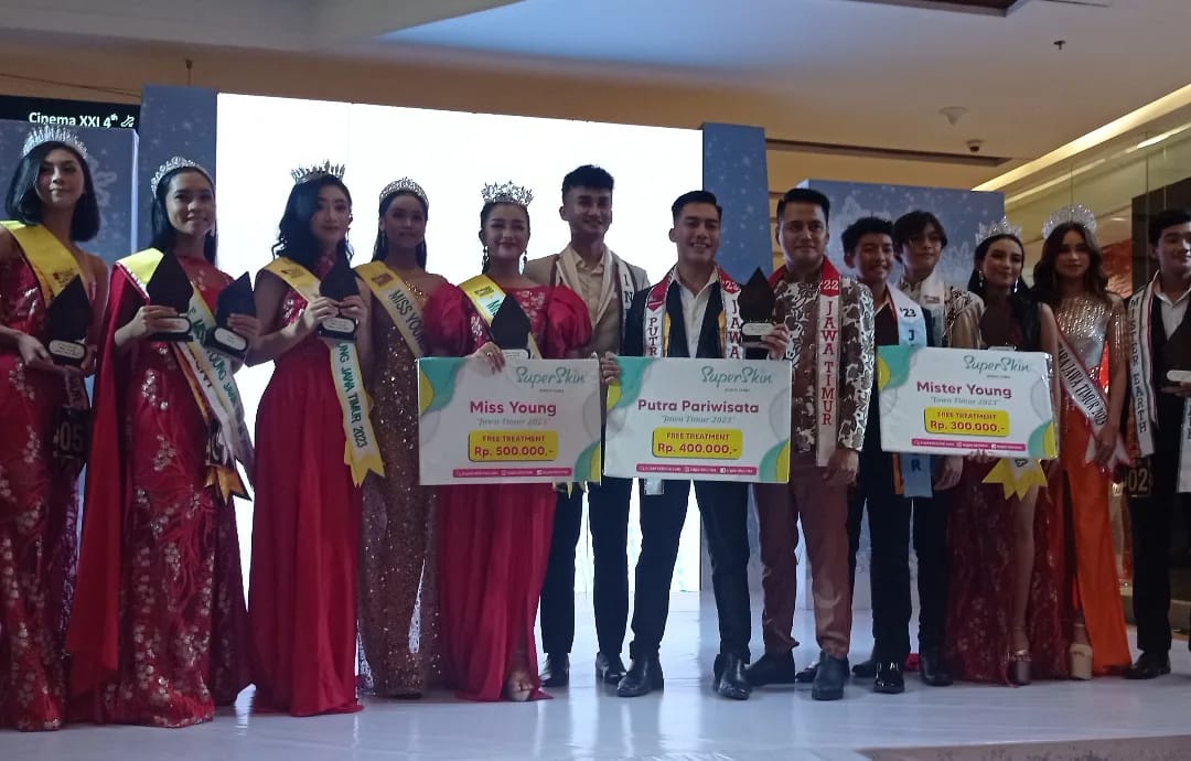 Winners Miss Young Jawa Timur