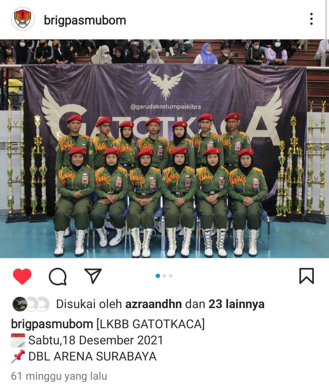 Juara LKBB 1 Best Variasi GATHOT KACA 2021