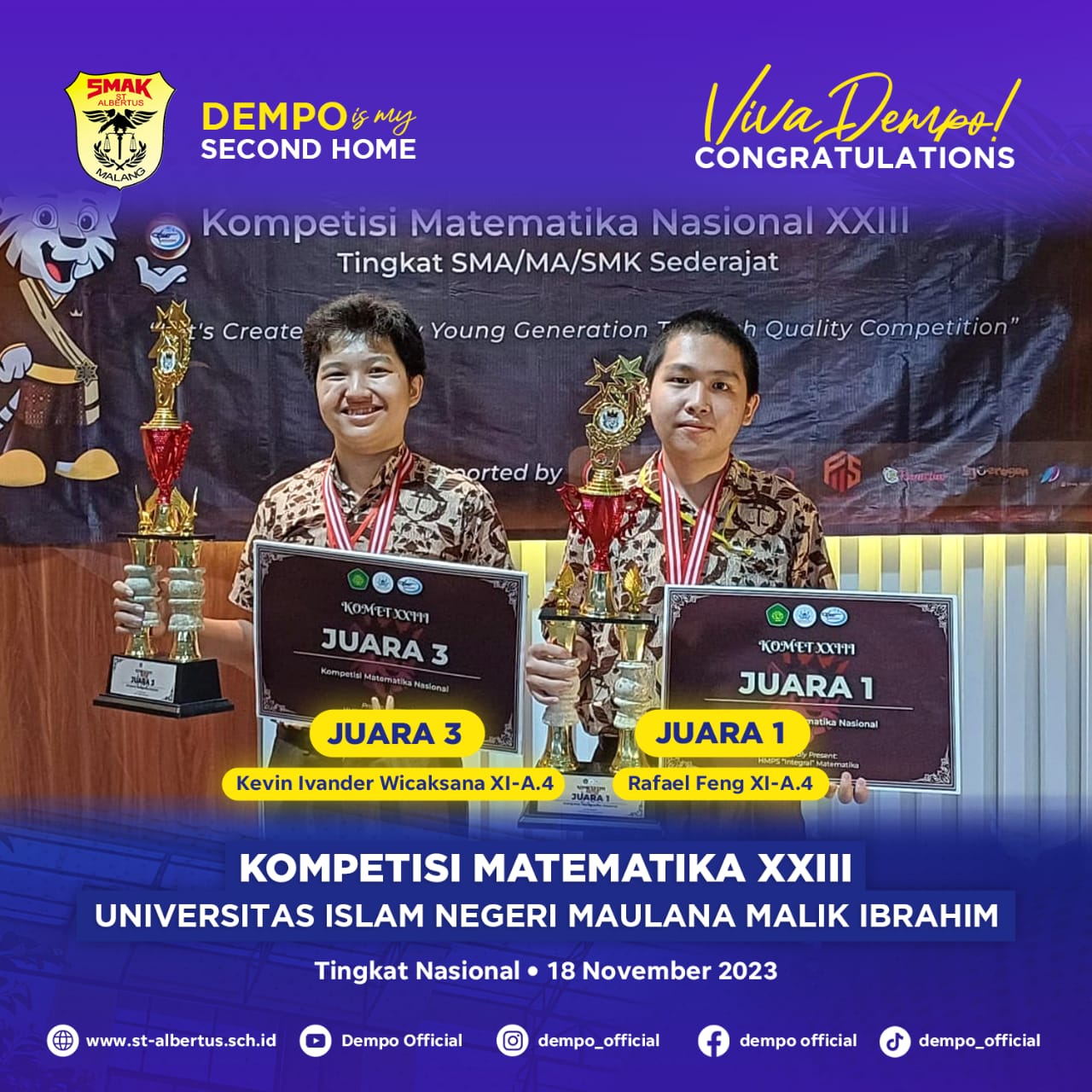 Kompetisi Matematika XXIII 