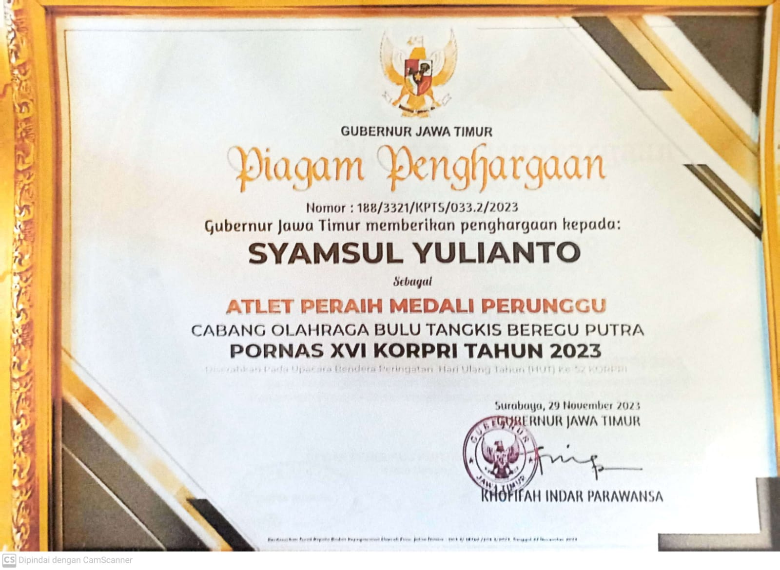 PORNAS XVI KORPRI TAHUN 2023