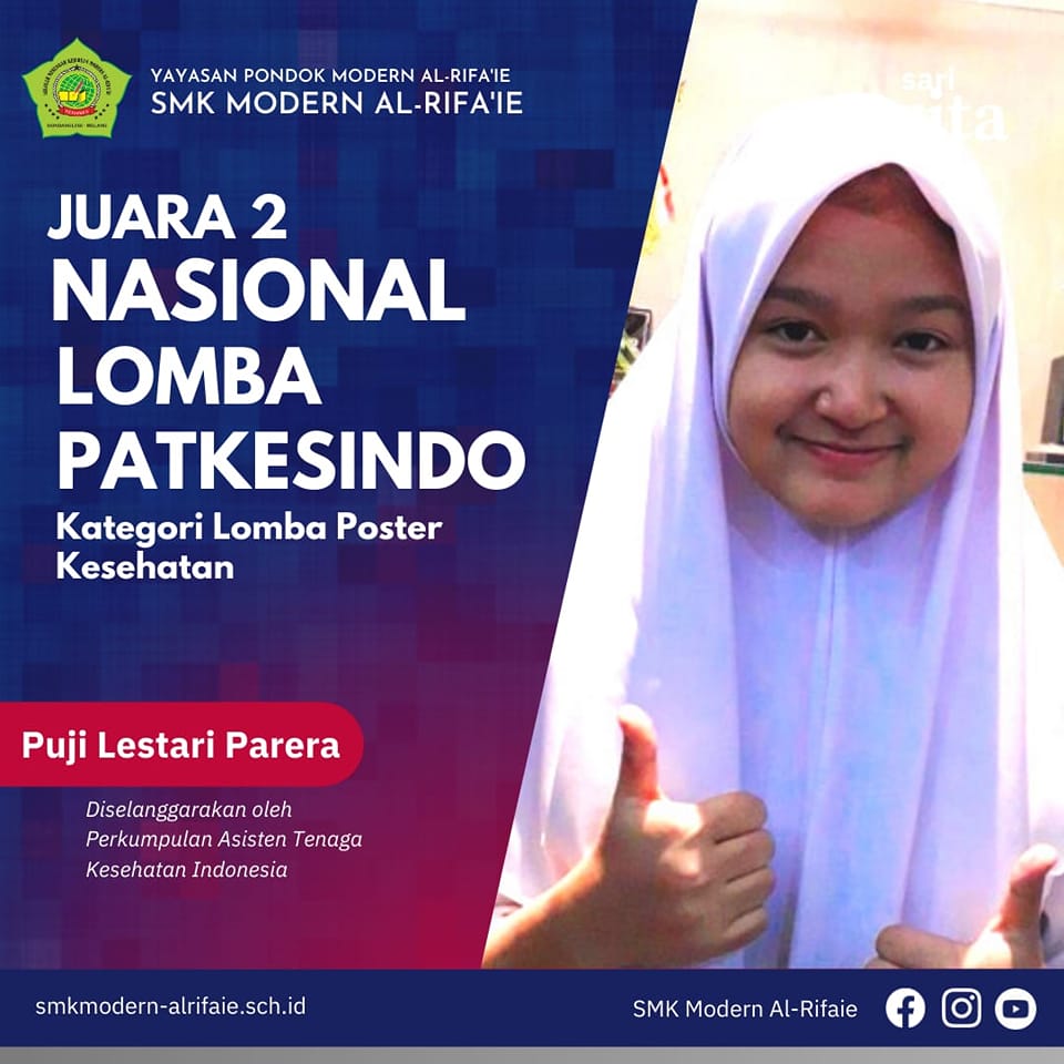 Juara 2 Lomba Poster Kesehatan Patkesindo 2022