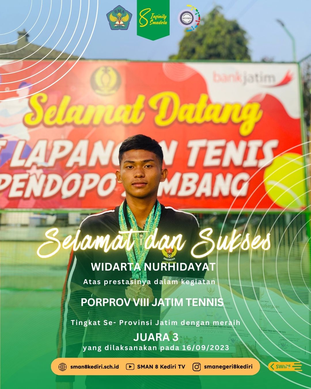 PORPROV VIII JATIM tennis 