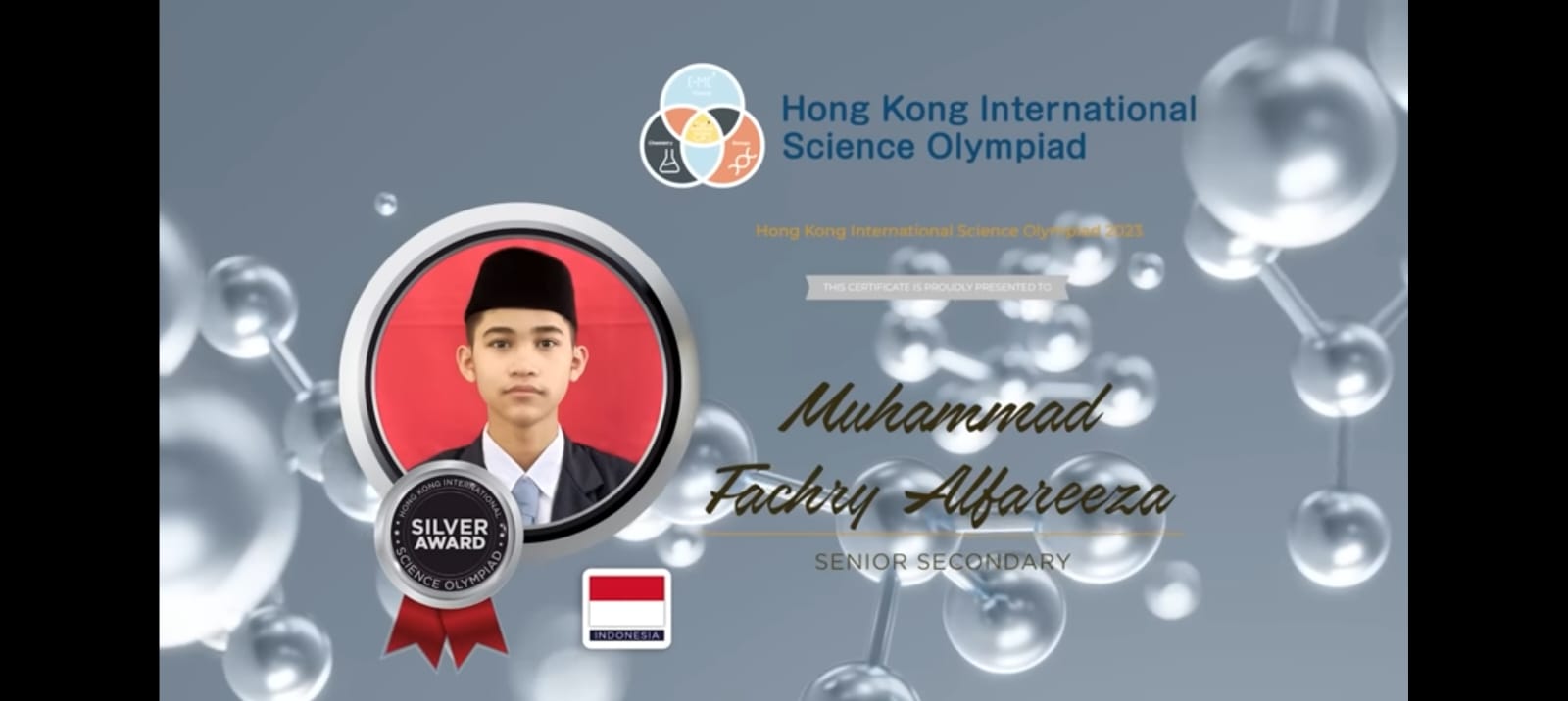 Senior Secondary Group, Hong Kong International Science Olympiad Final Round 2022-2023