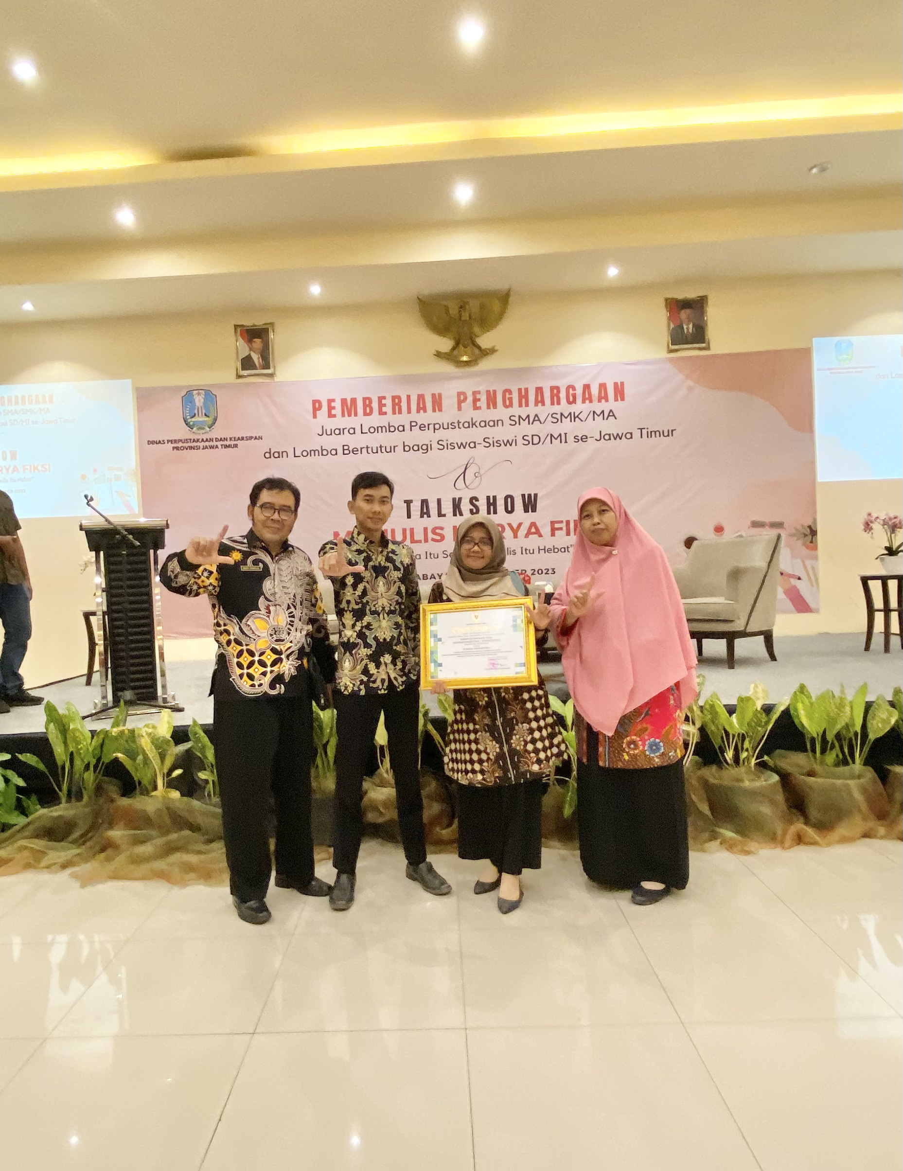 Lomba Perpustakaan SMA/Sederajat Provinsi Jatim