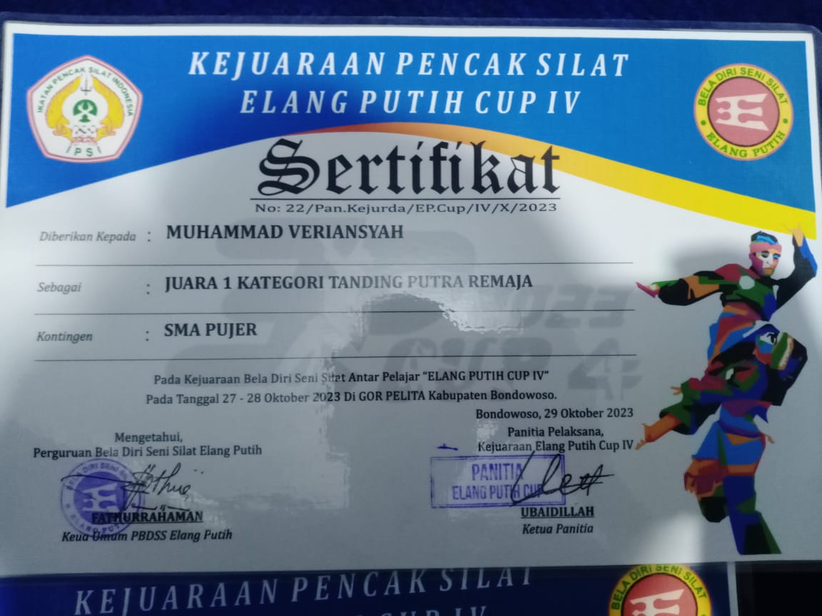 TANDING PUTRA REMAJA PENCAK SILAT 2023