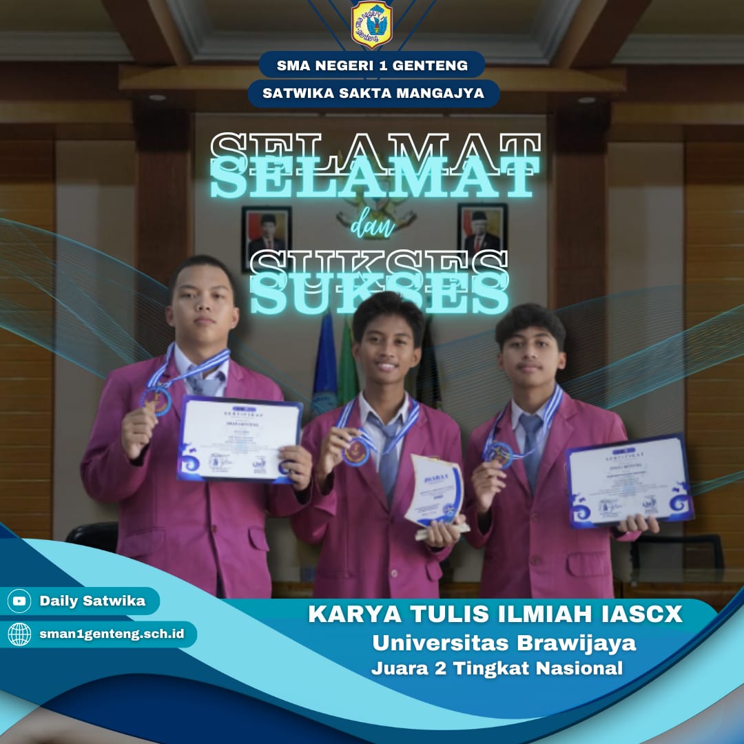 JUARA 1 LOMBA KARYA TULIS ILMIAH UNIVERSITAS BRAWIJAYA IASCX NASIONAL