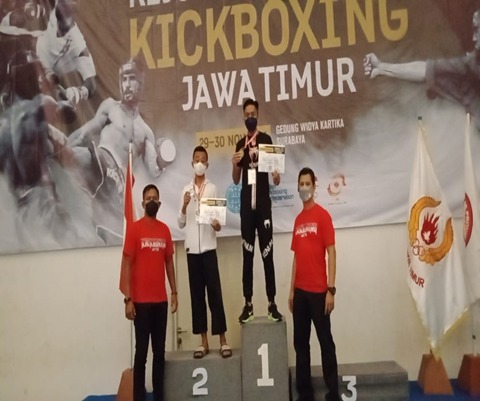 JUARA 1 LOMBA KEJUARAAN PROVINSI KICKBOXING TAHUN 2021, Tingkat Provinsi