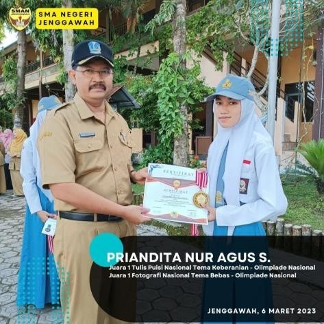 Juara 1 Fotografi Nasional Tema Bebas â€“ Olimpiade Nasional