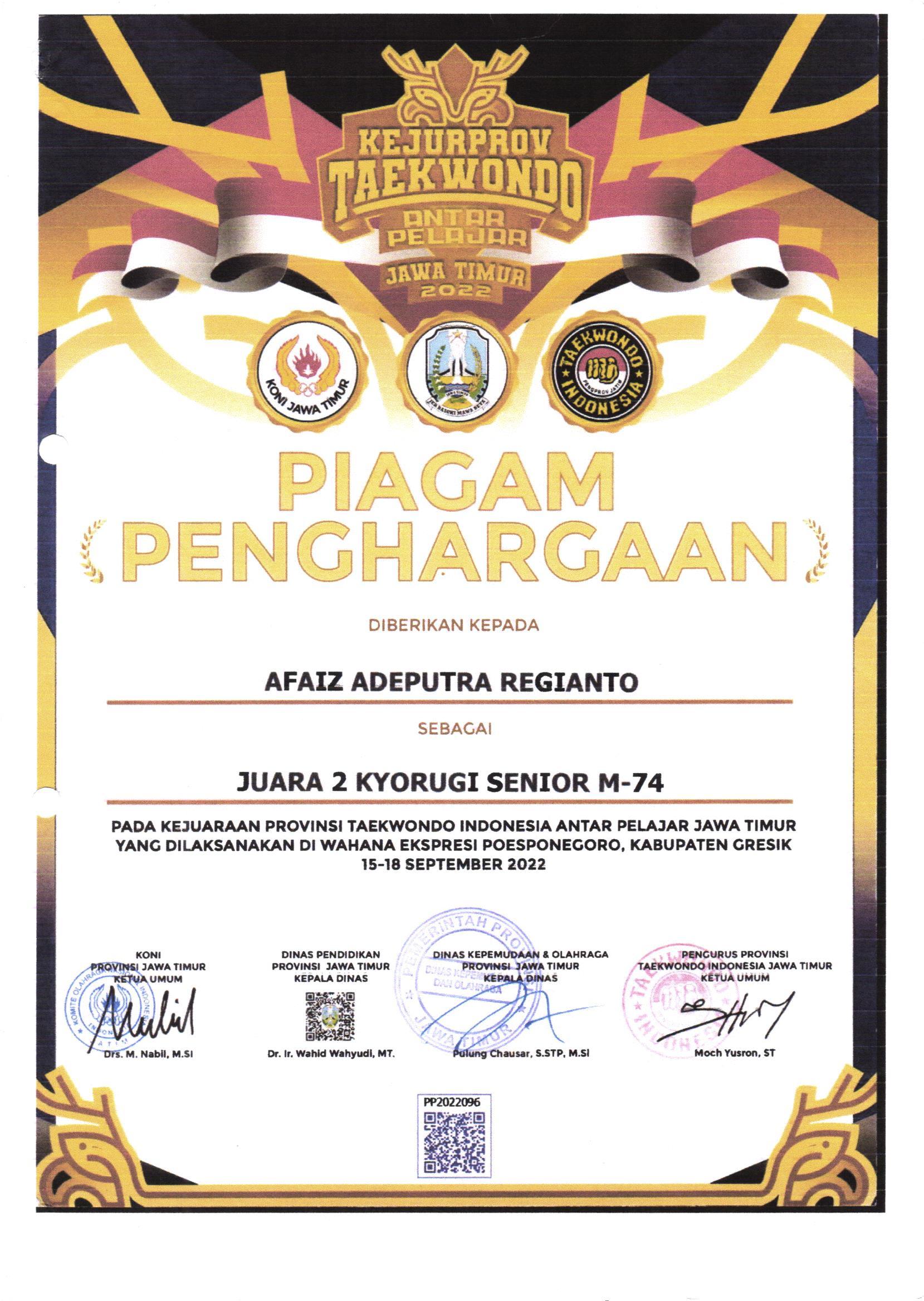 KYORUGI SENIOR M 74 KEJUARAAN PROVINSI TAEKWONDO INDONESIATAEKWONDO