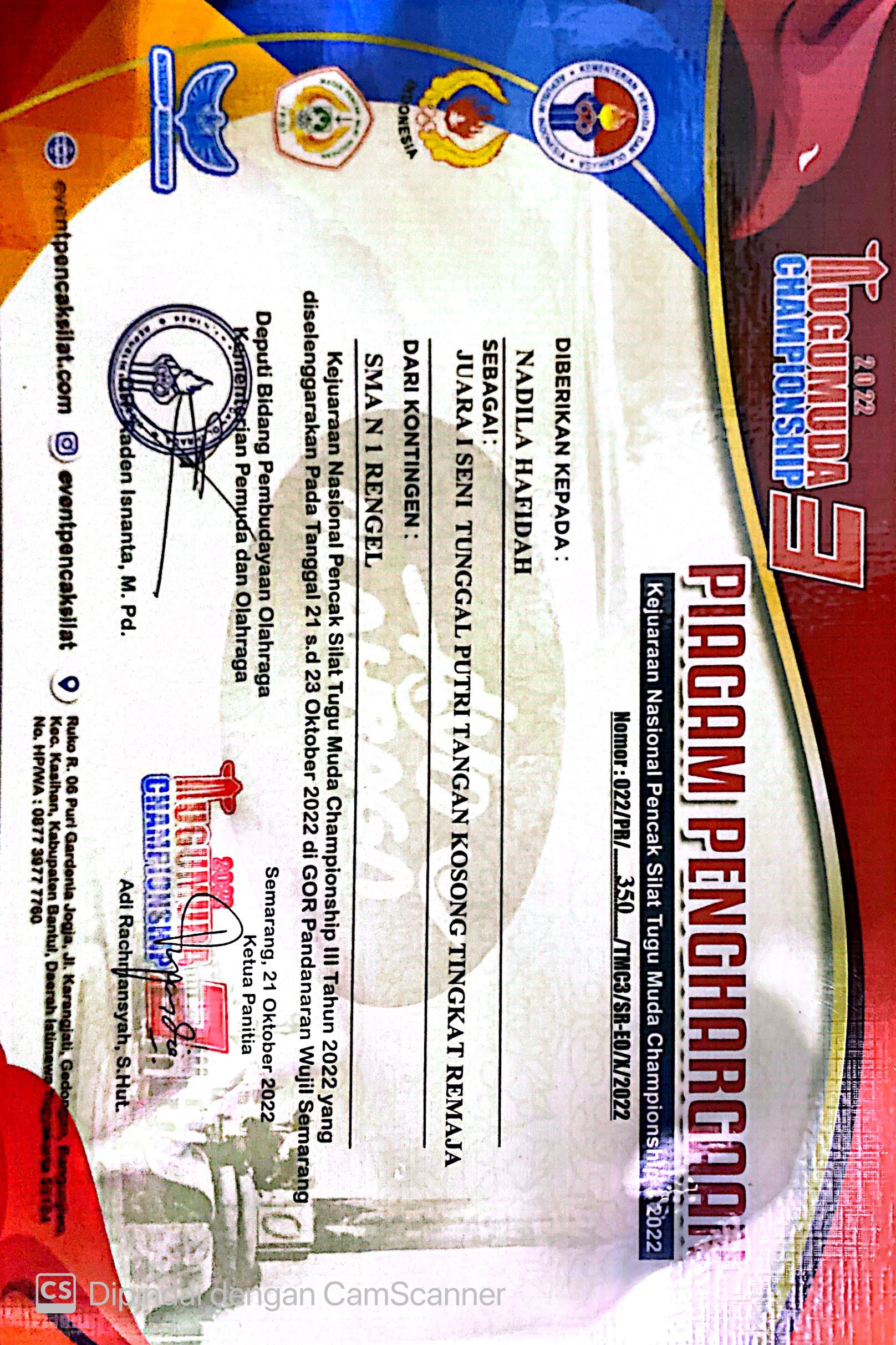 Kejuaraan Nasional Pencak Silat Tugu Muda Championsip 3