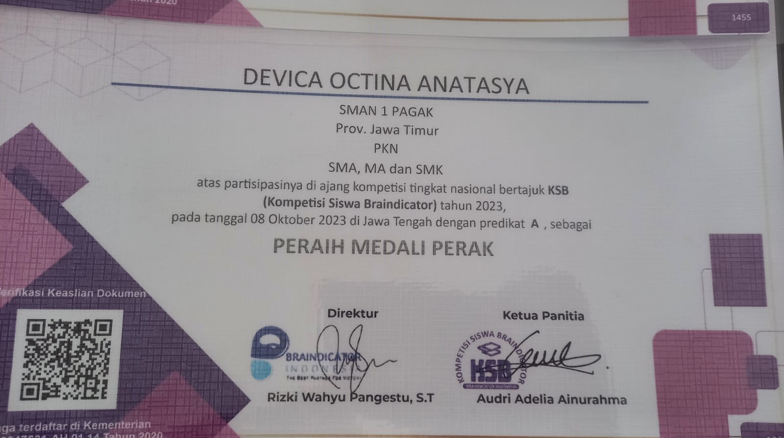 BRAND INDIKATOR BIDANG PPKN
