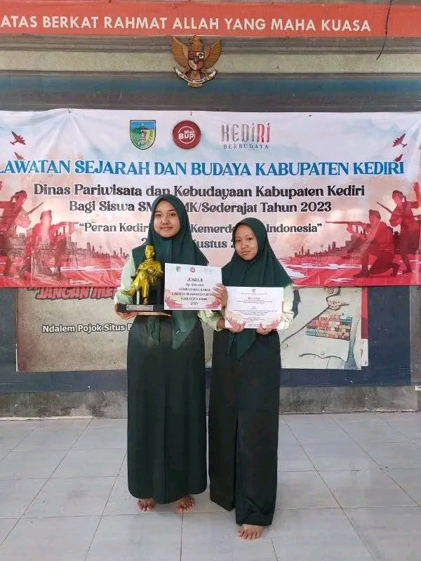 JUARA 2 LOMBA PENULISAN SEJARAH TINGKAT KABUPATEN