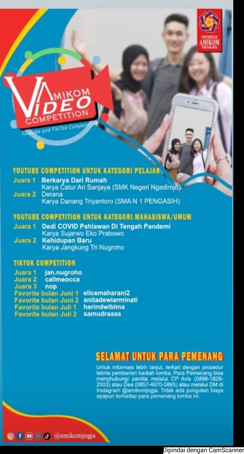 Lomba Youtube Competition Kategori Pelajar