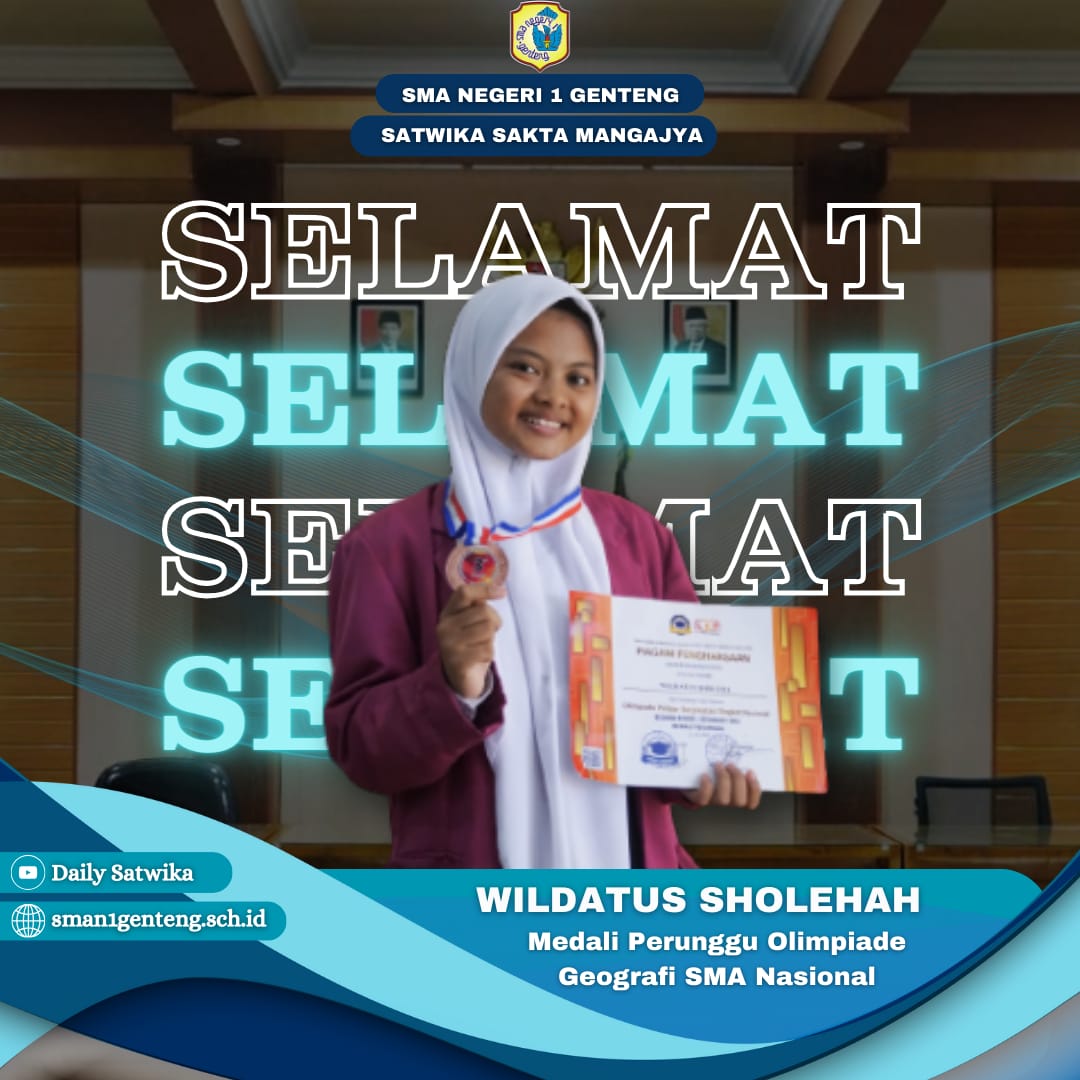 MEDALI PERUNGGU OLIMPIADE GEOGRAFI SMA NASIONAL 