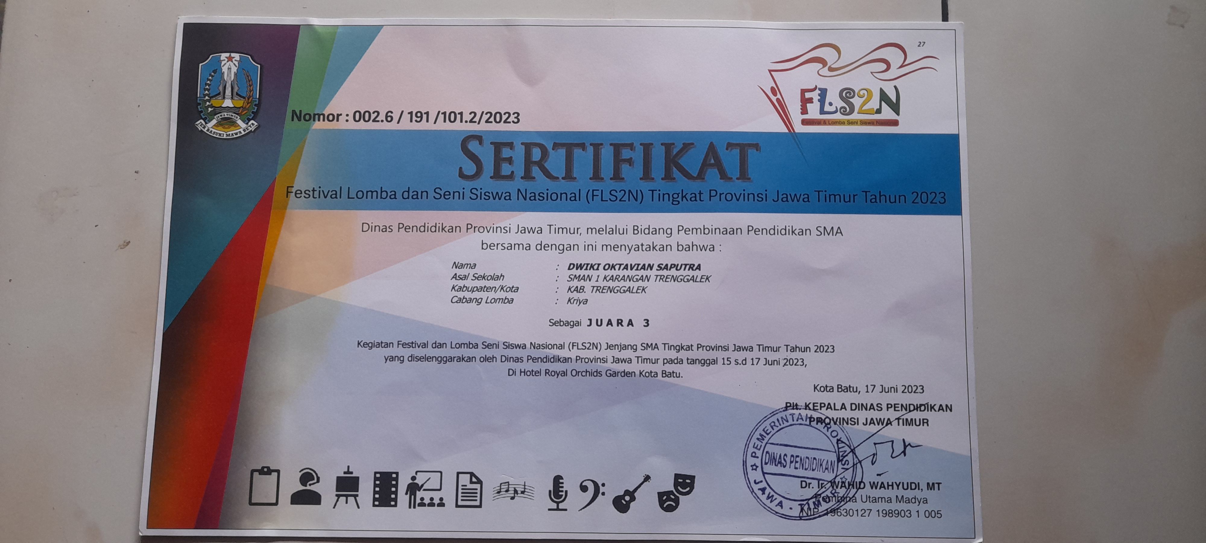 Lomba Kriya FLS2N 