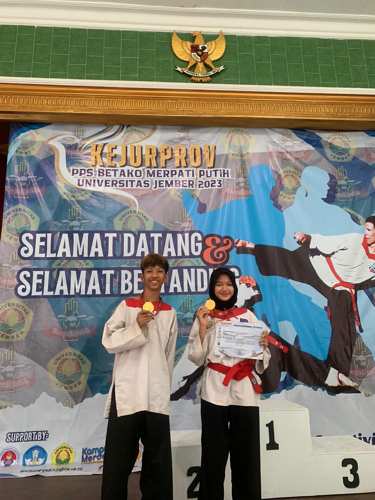 KEJURPROV PENCAK SILAT UNIVERSITAS JEMBER SE-JATIM