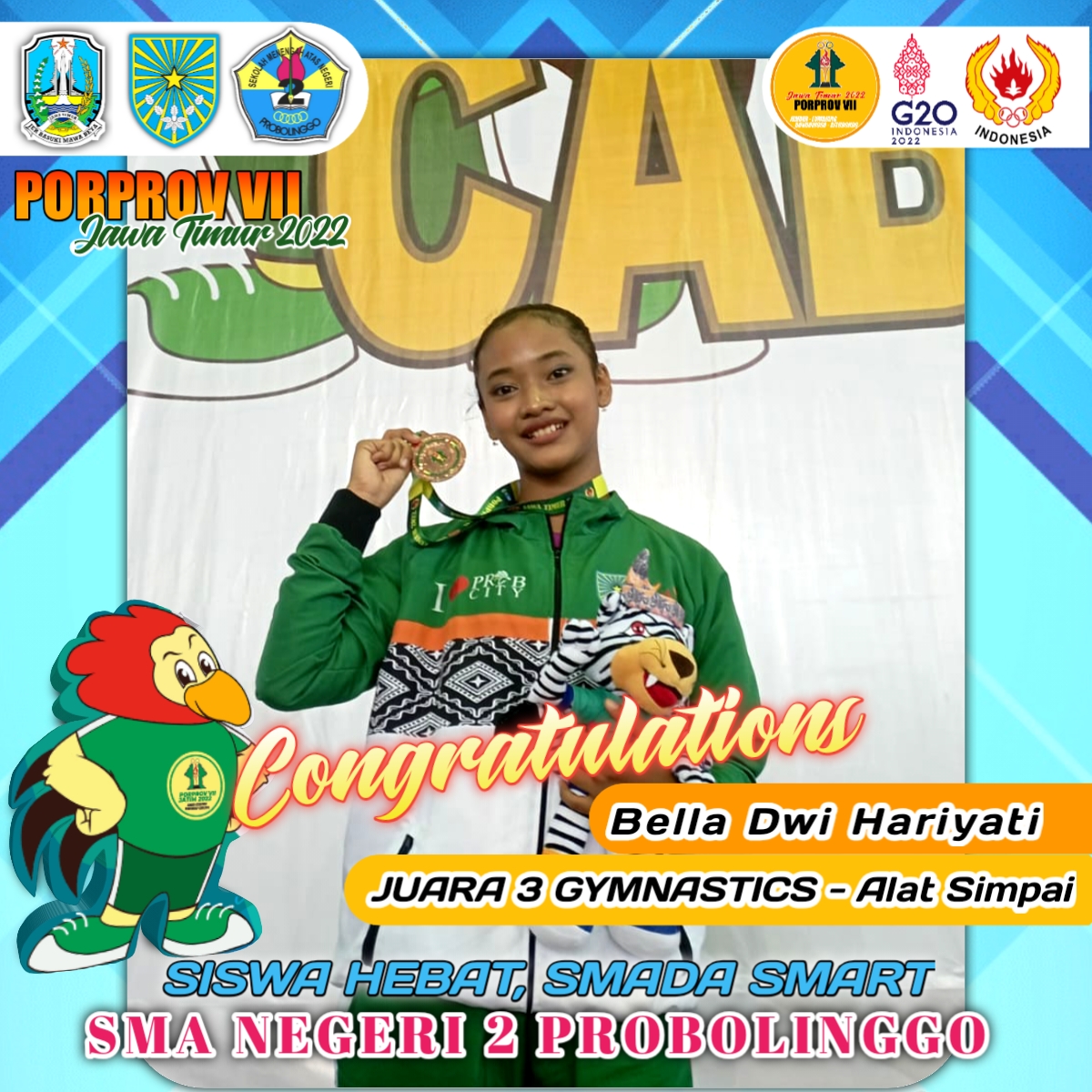 Gymnastic - Alat Simpai (PORPROV VII JATIM 2022)