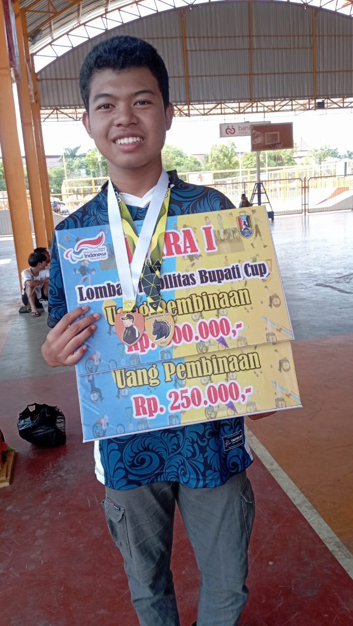  Juara 3 Cabang Lempar Lembing Bupati Cup 2023