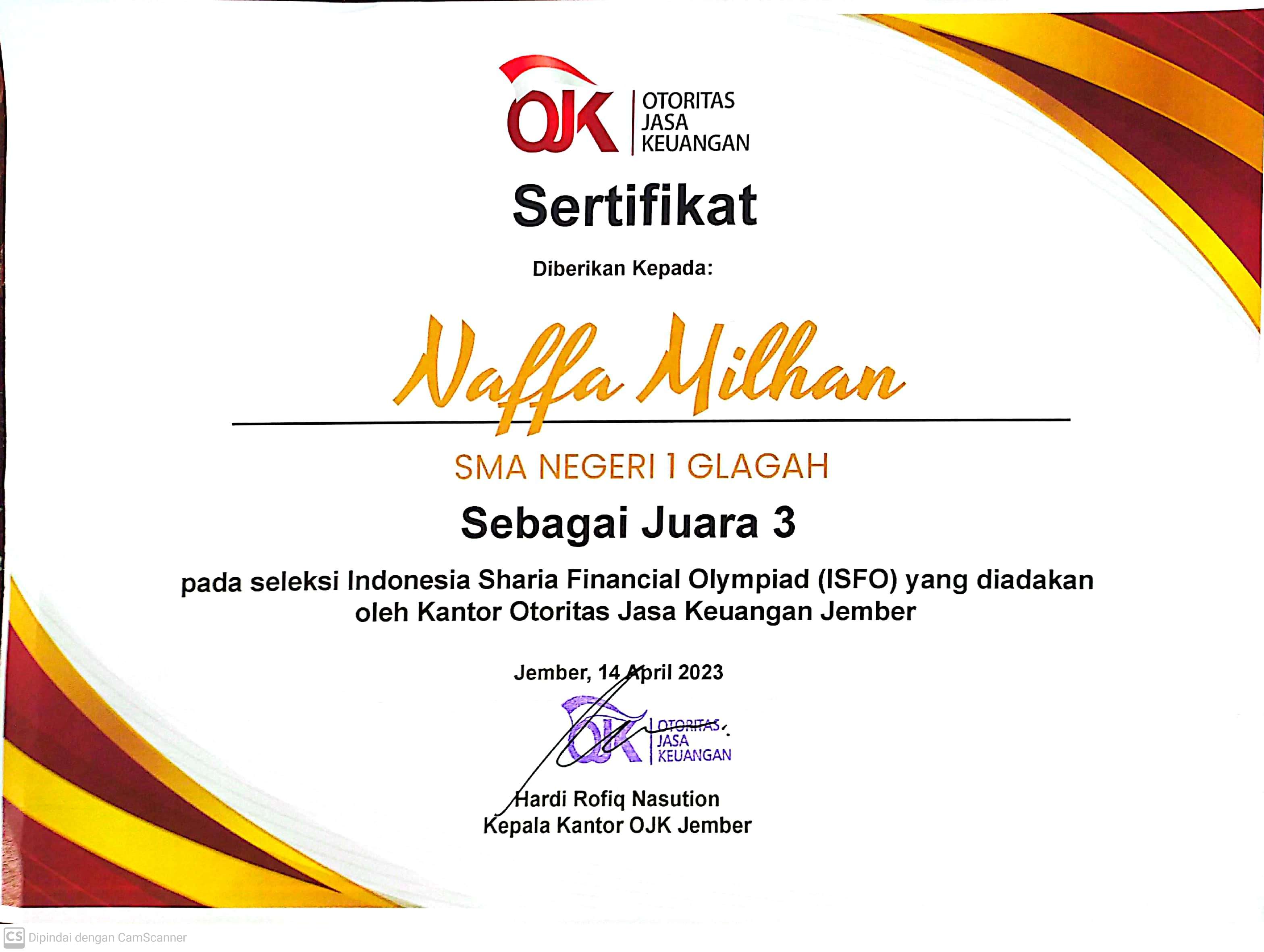 Indonesia Sharia Financial Olympiad (Isfo)